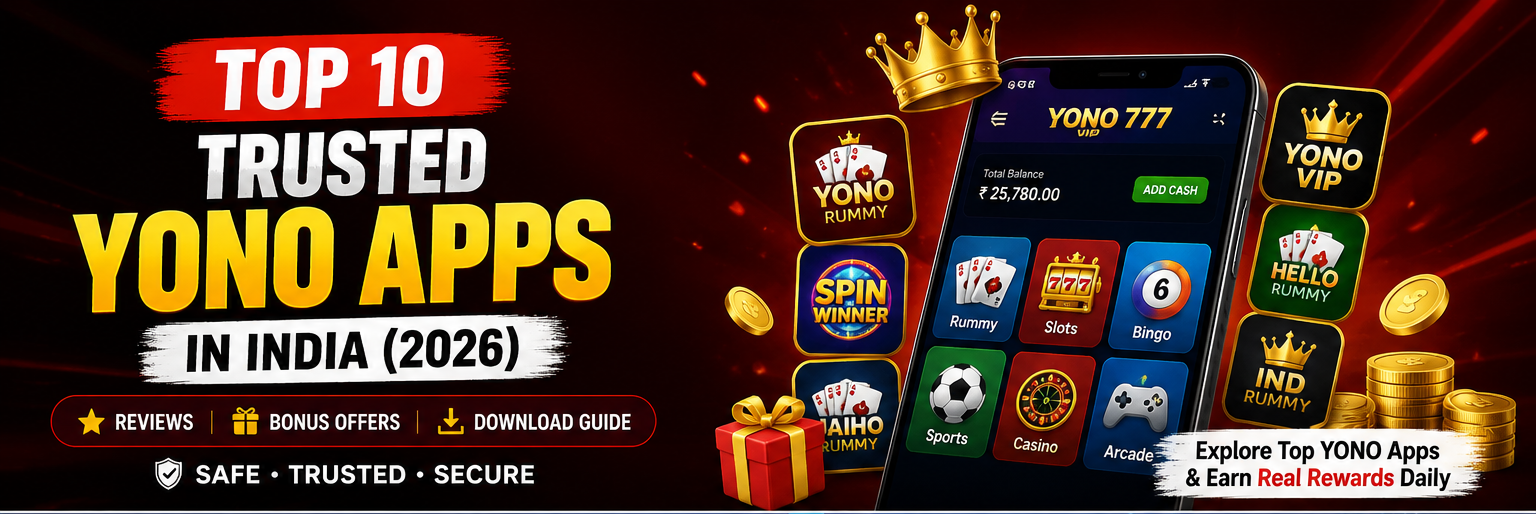 Top 10 Trusted YONO Apps in India (2026) – Reviews, Bonus & Download Guide